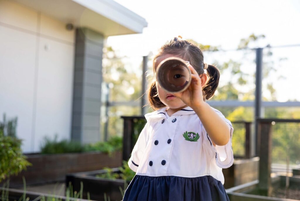 Student Exploring Tzu Chi Early Learning Brisbane Salisbury