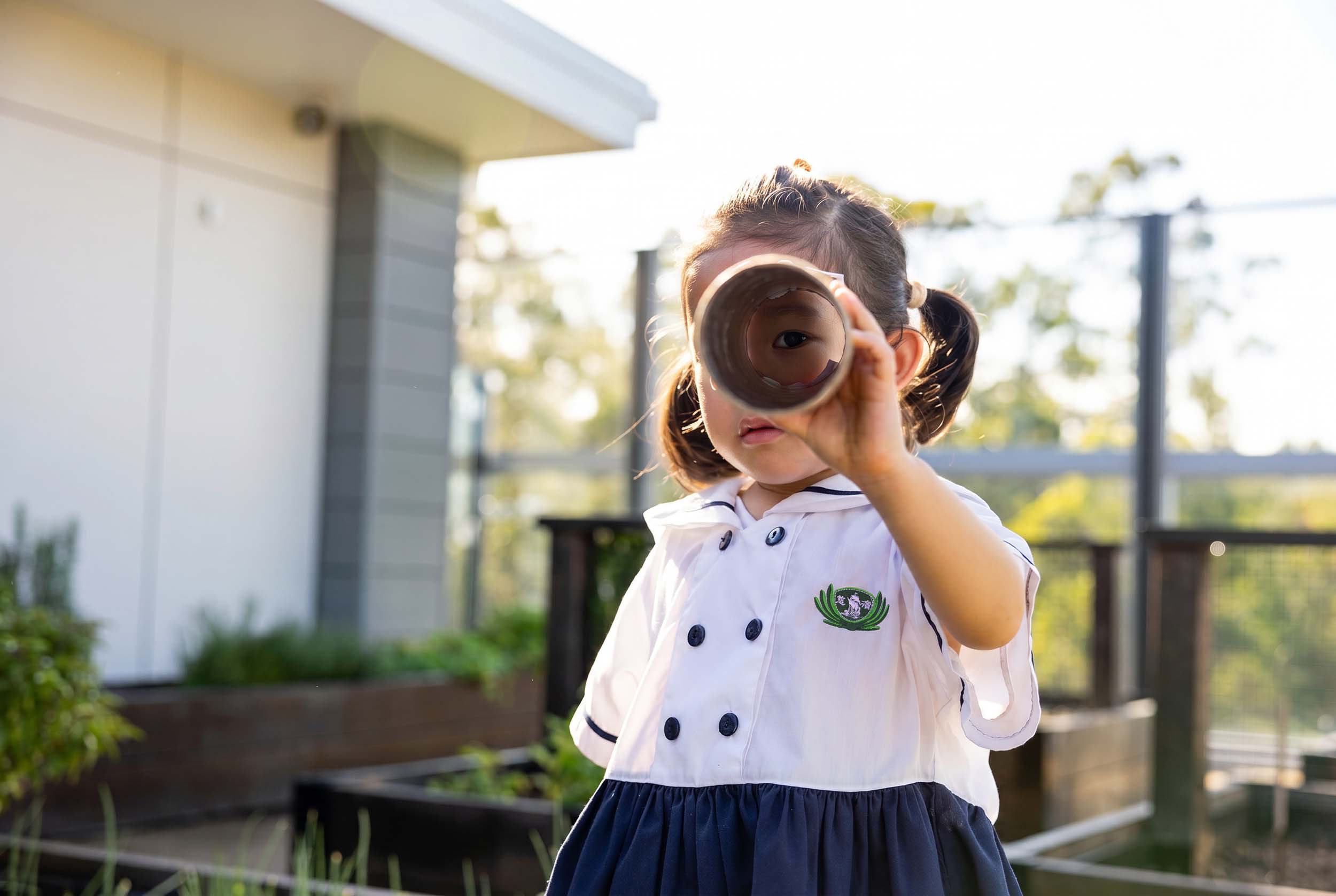 Student Exploring Tzu Chi Early Learning Brisbane Salisbury