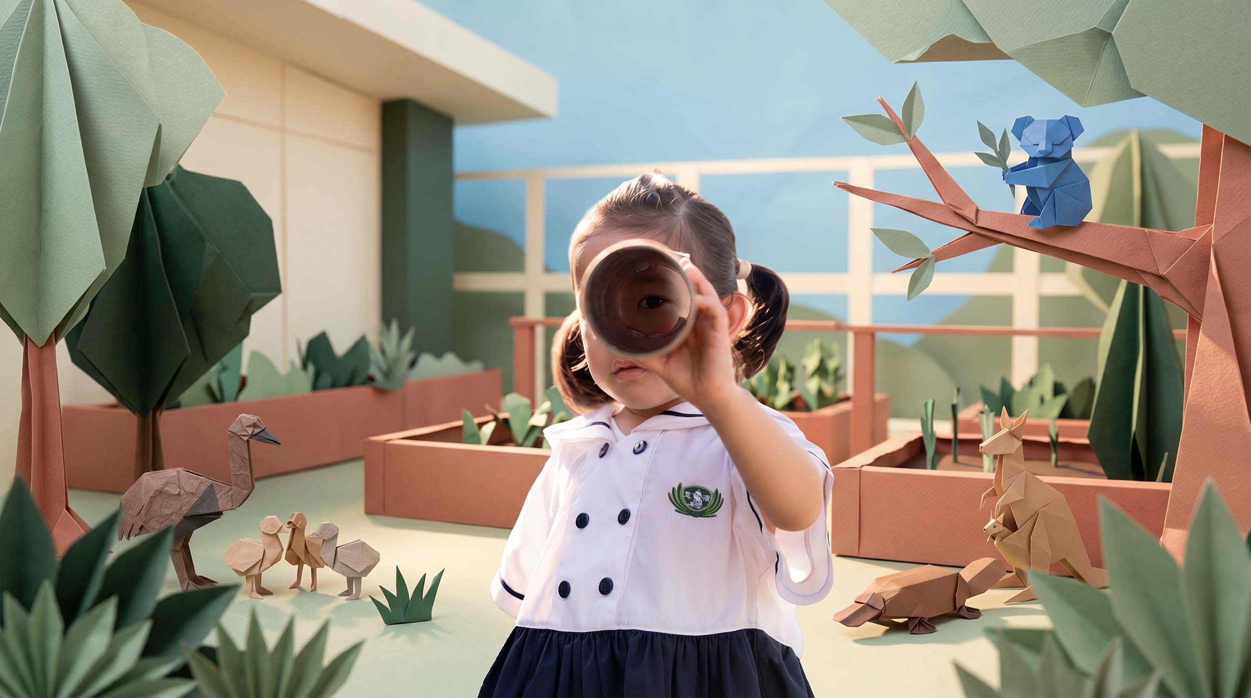 Tzu Chi Early Learning Brisbane child exploring environment
